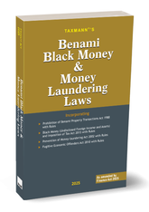 Benami Black Money & Money Laundering Laws book by Taxmann